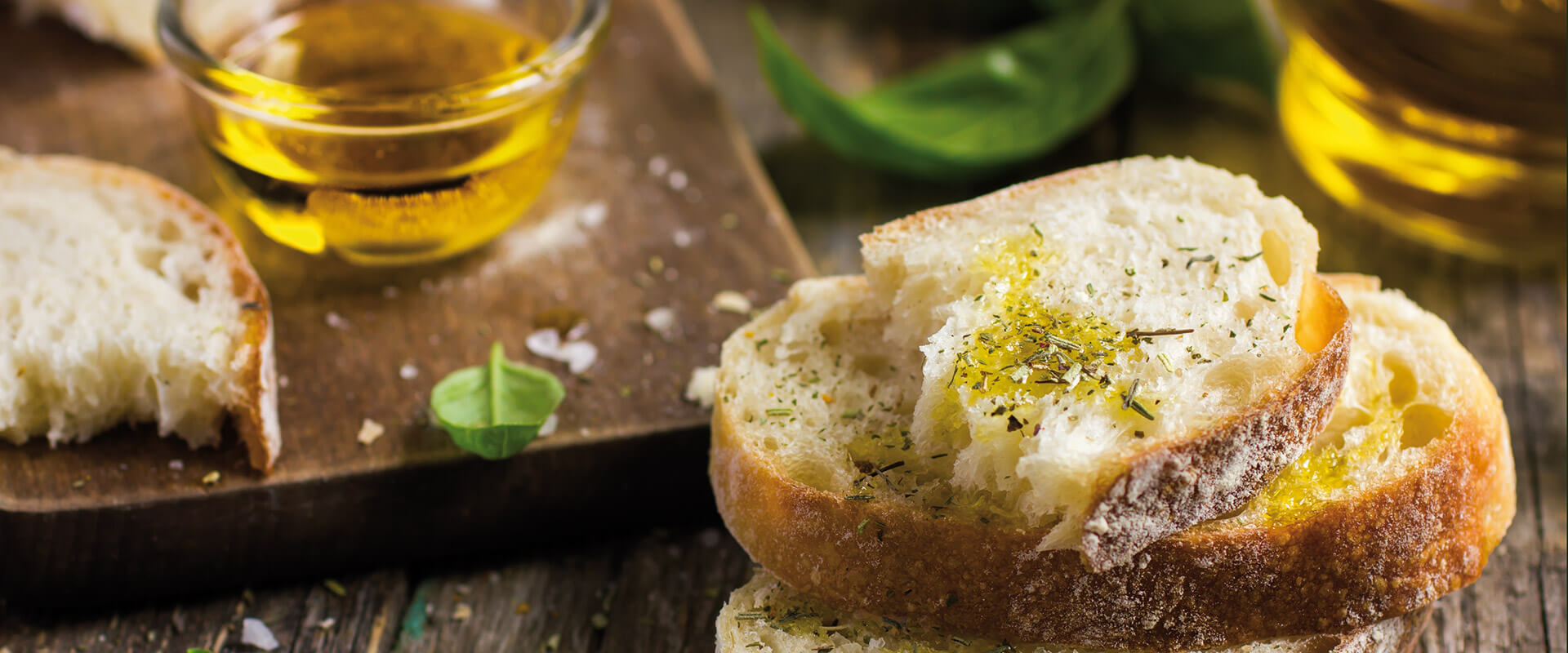 bread and olive oil