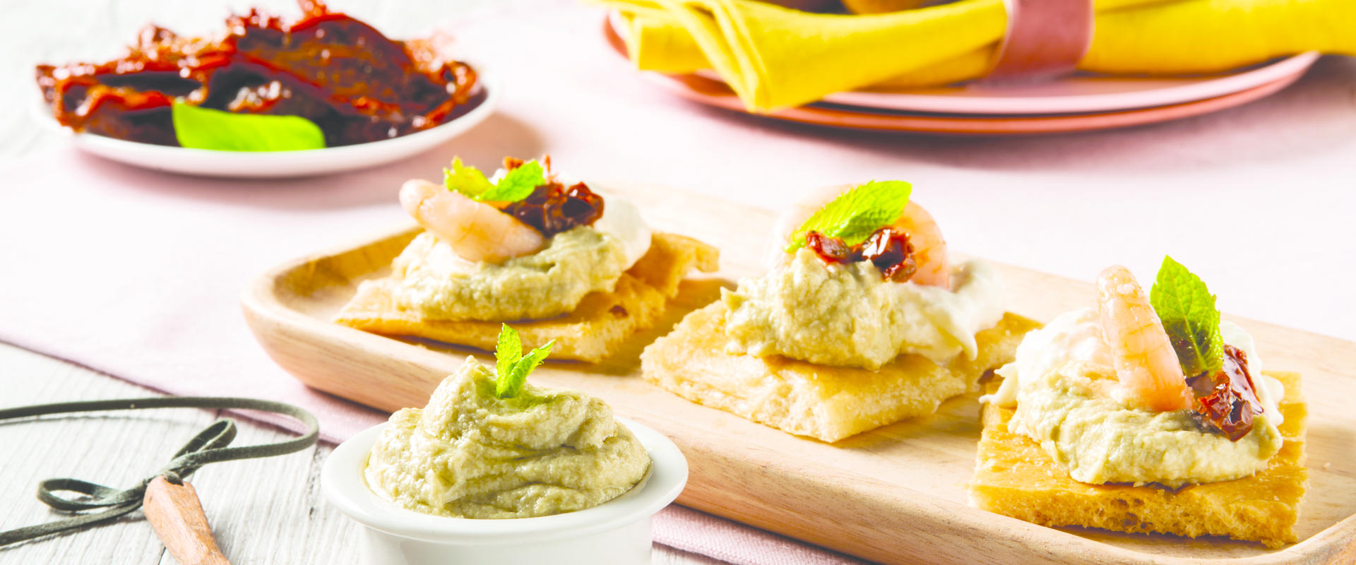 Focaccia with Artichoke Spread