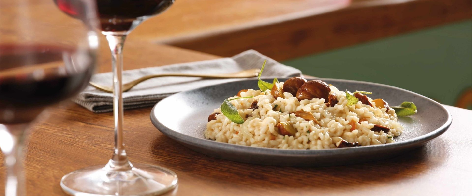 Porcini mushroom risotto, Italian comfort food perfect for fall