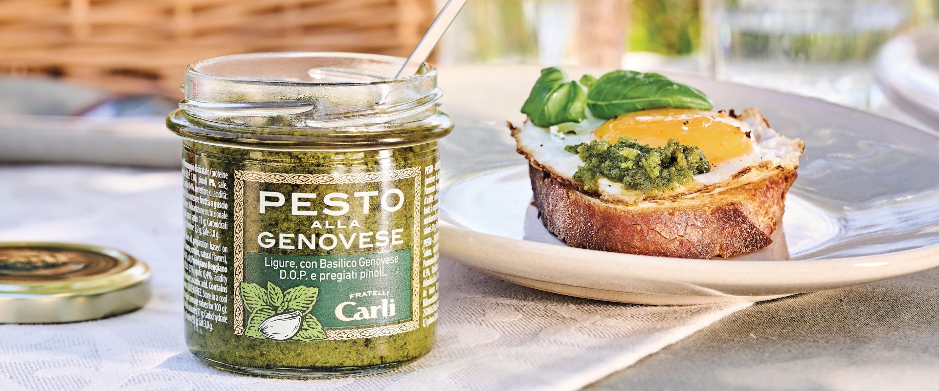 Appetizer ideas with pesto and bruschetta