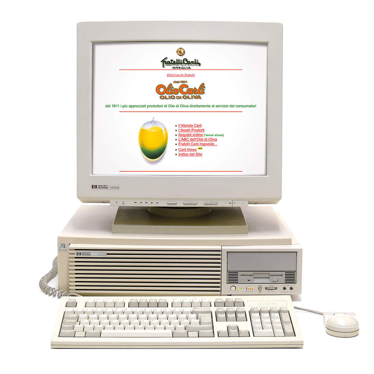 The first website 