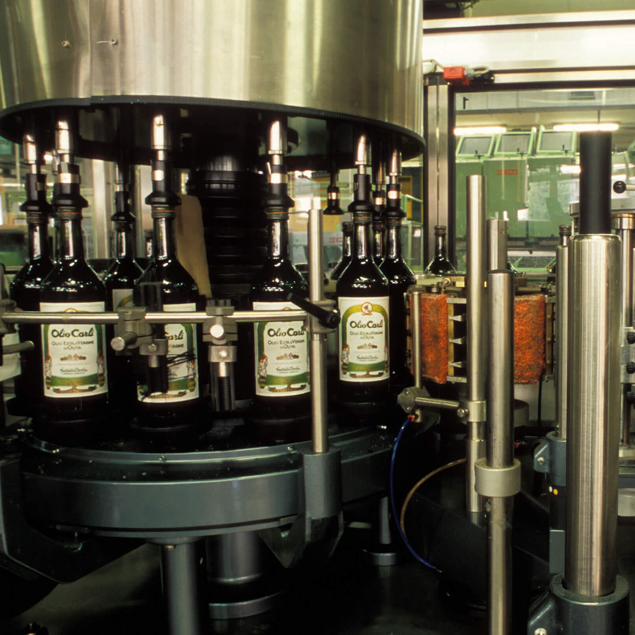Bottles of Extra Virgin Olive Oil 