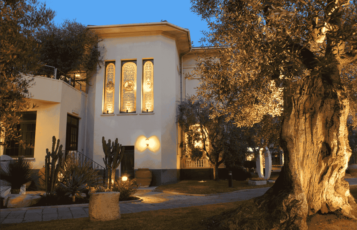 Exterior of the Carlo Carli Olive Museum