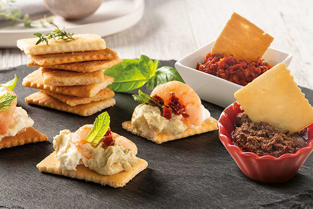 snacks on the table