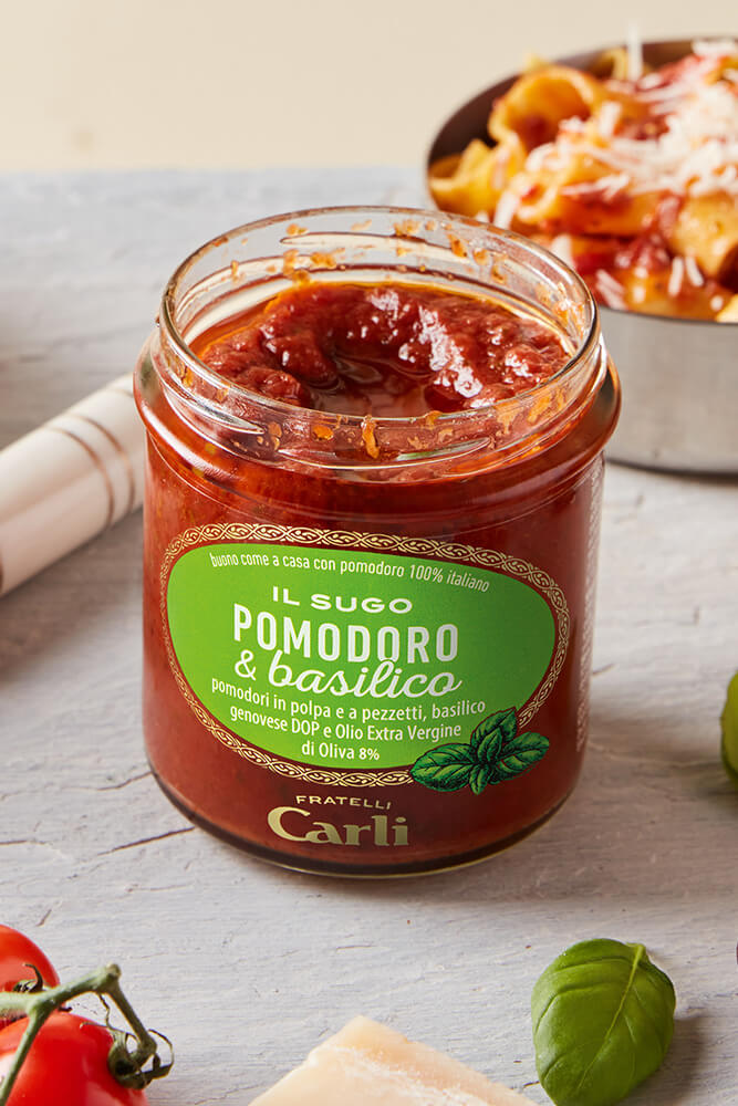 Basil Tomato Pasta Sauce