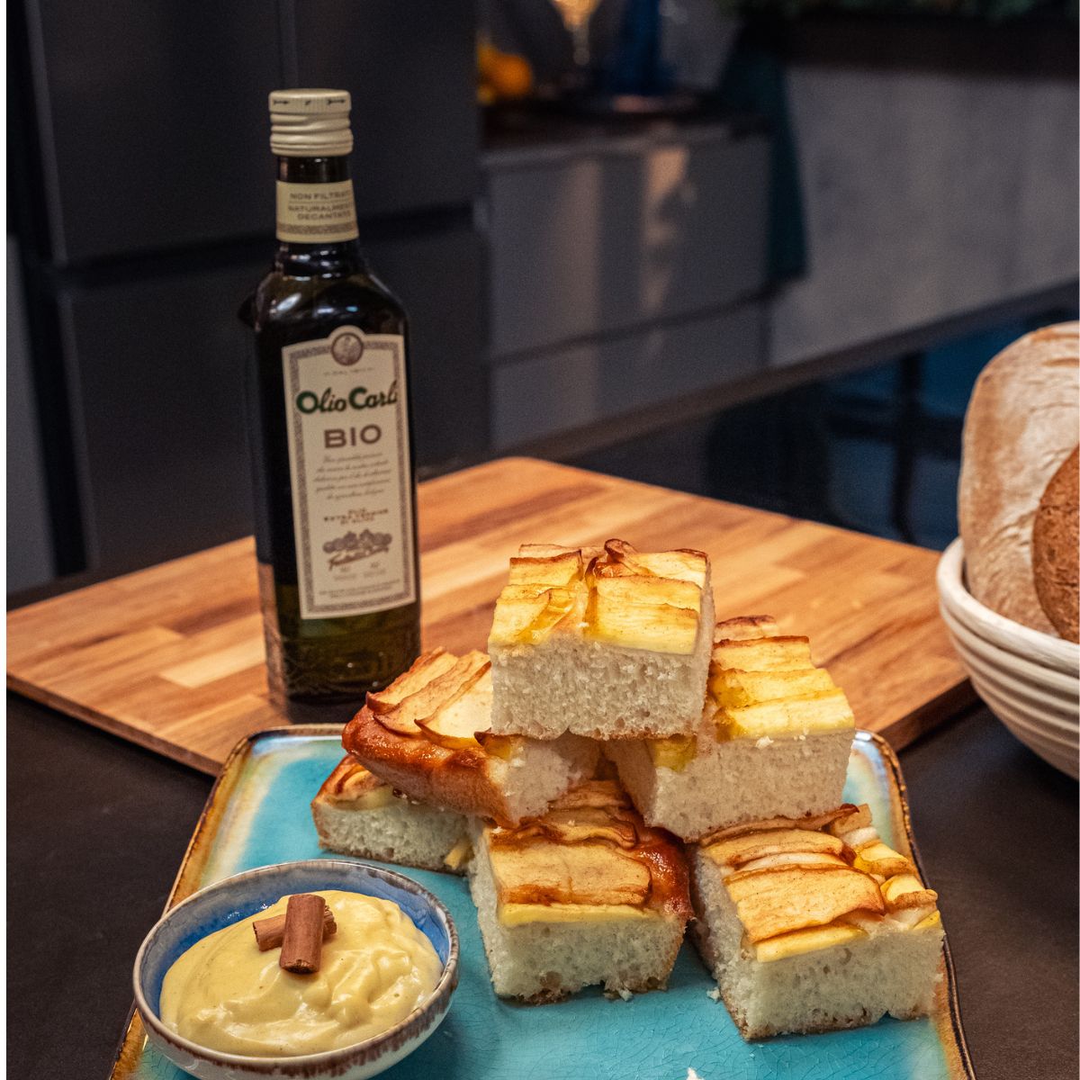 Sweet focaccia