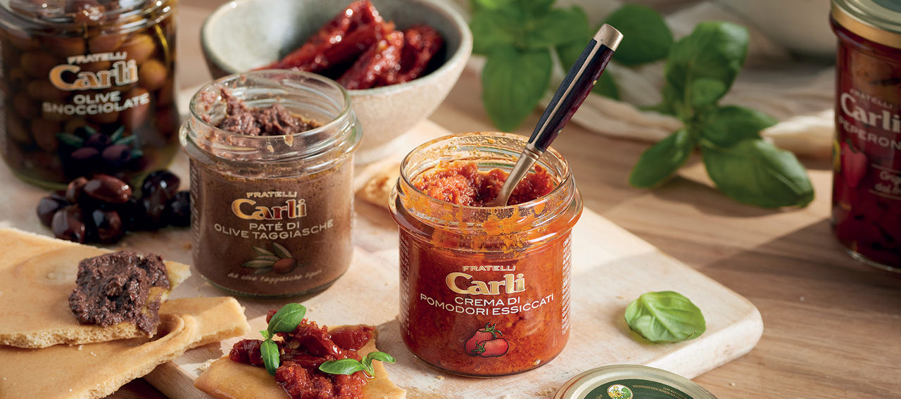 Spoon full of Tomato sauce