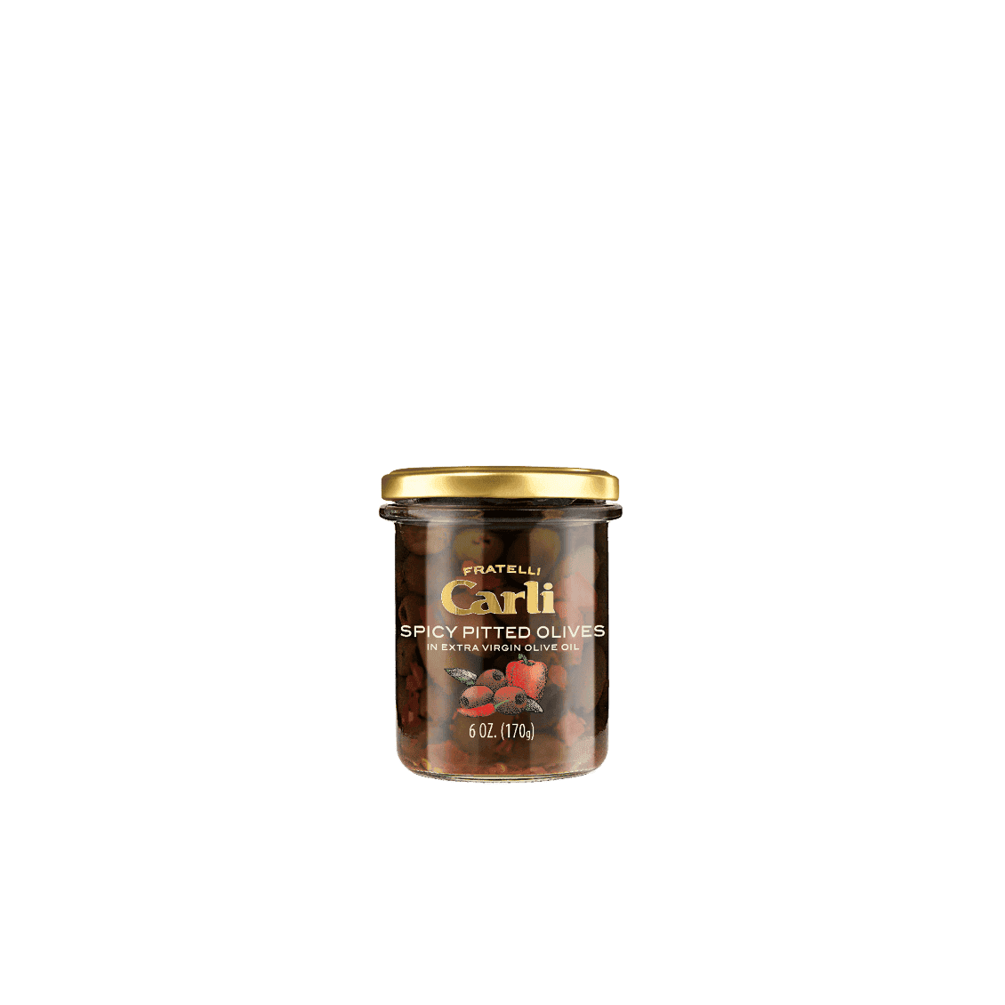 Spicy Pitted Olives 