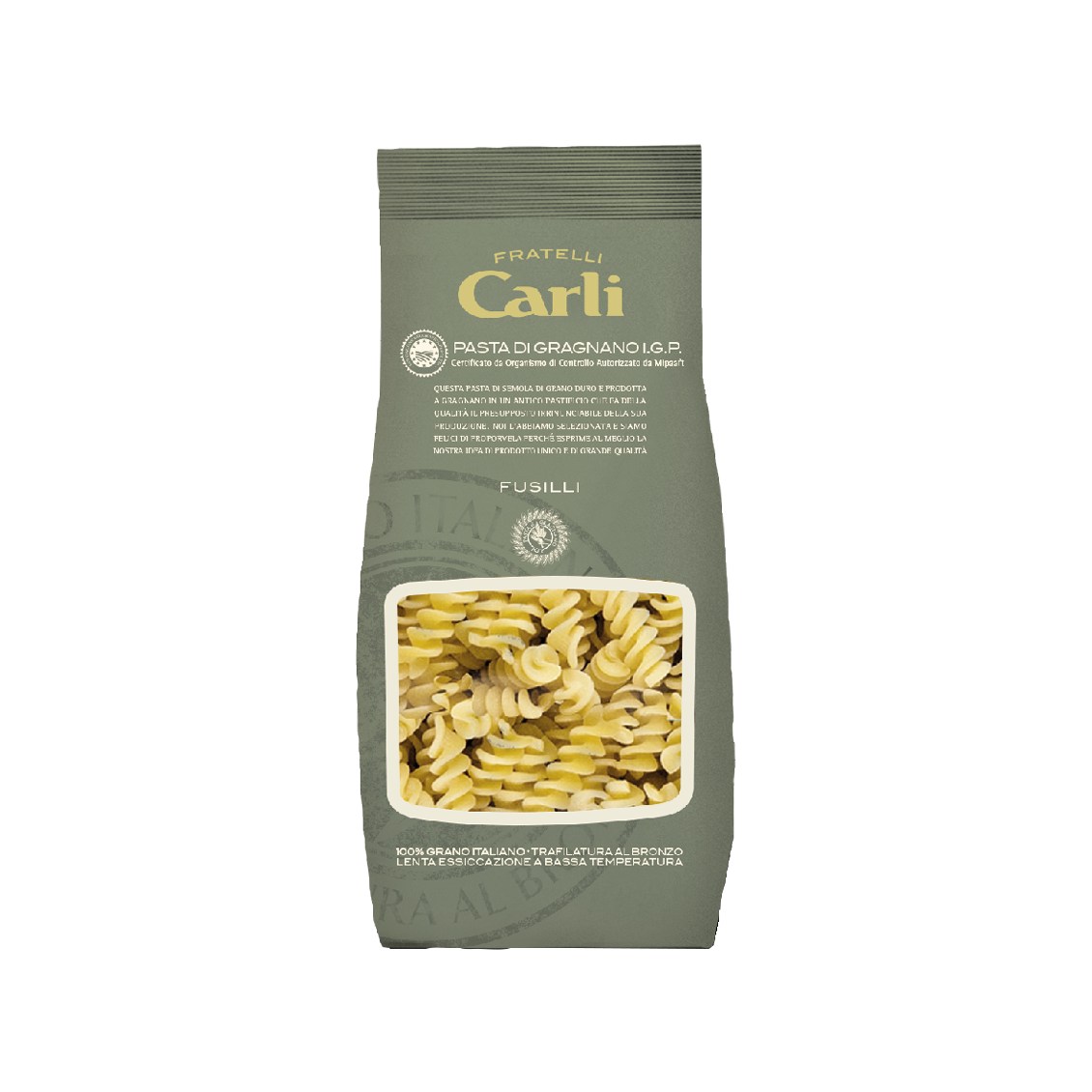 Pasta from Gragnano PGI Fusilli