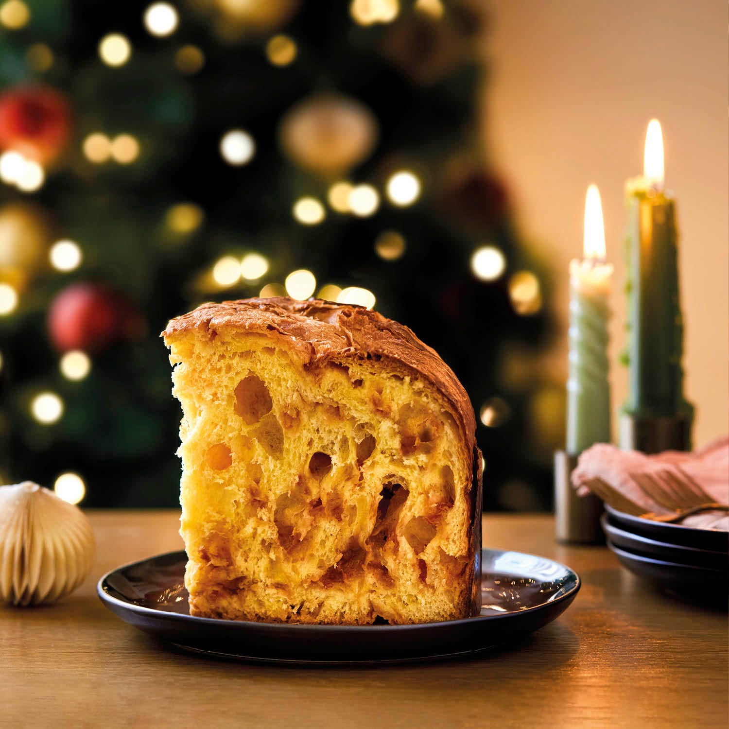 Caramel Panettone