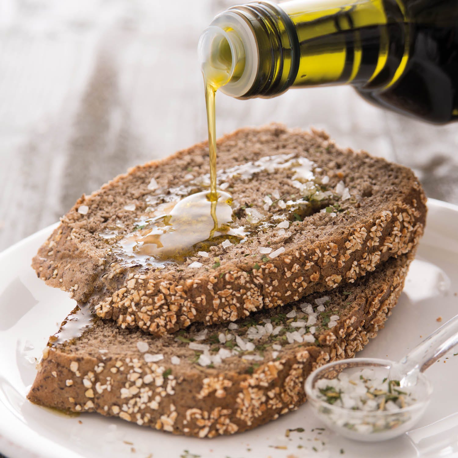 Coarse Italian Salt with Olives and Rosemary 