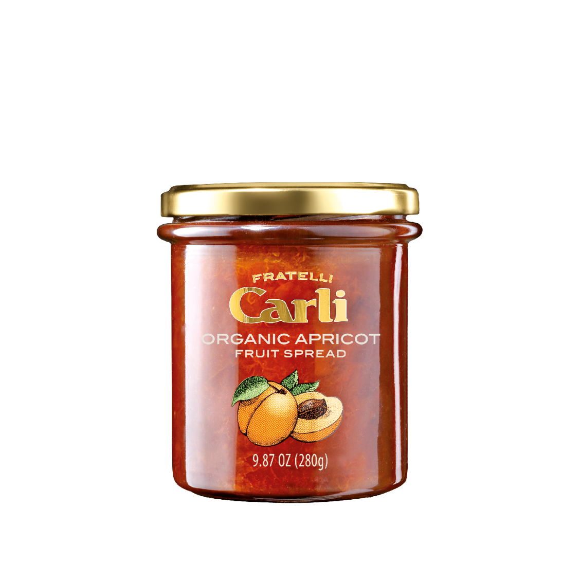 Extra organic apricot jam - Family size