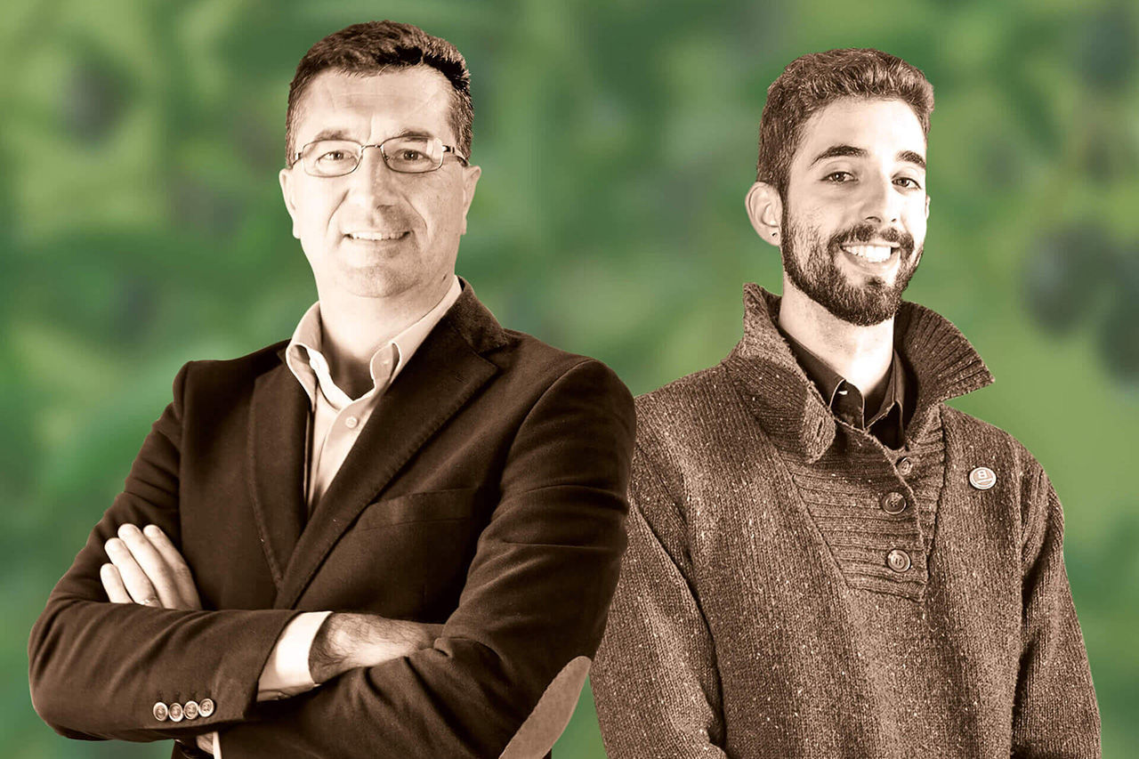 Federico Calzamiglia and Vittorio Zeviani
