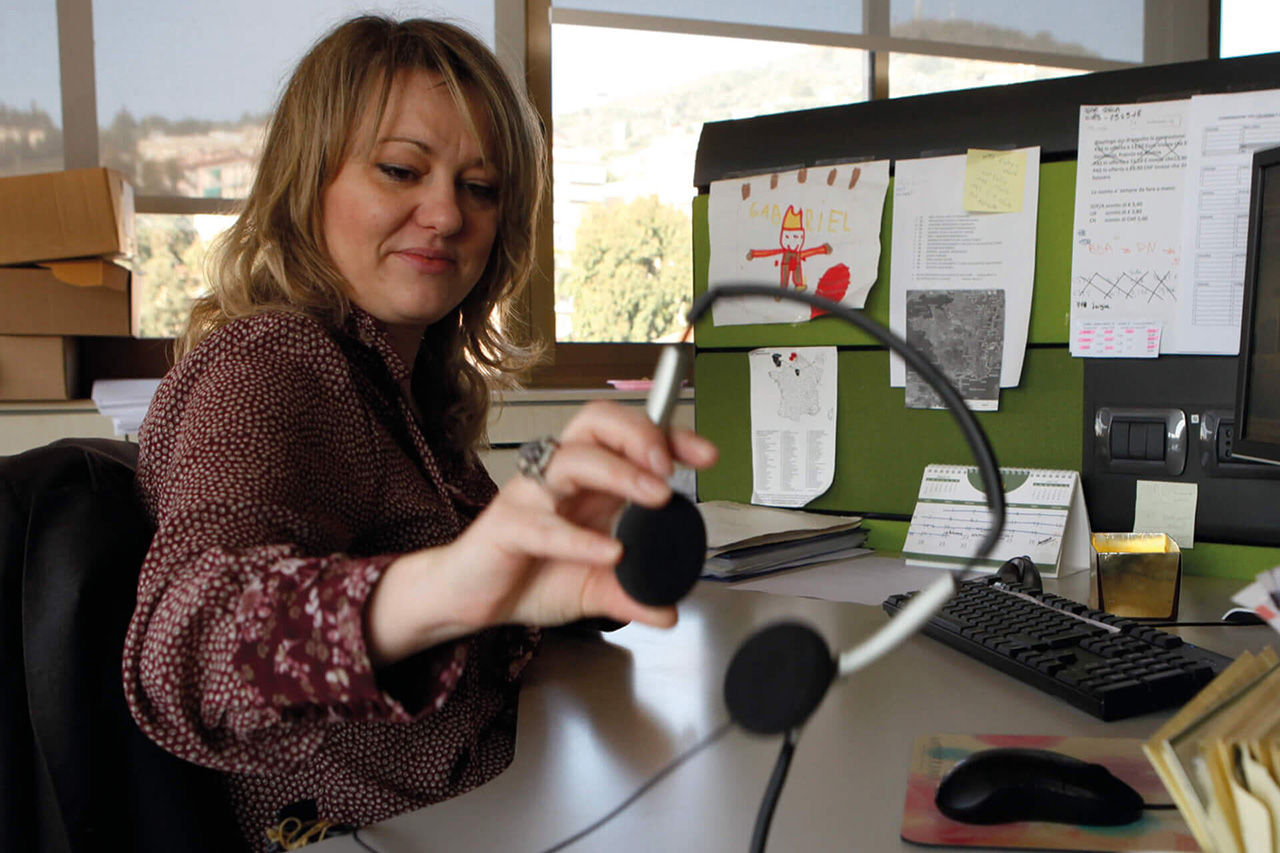 Customer service employee