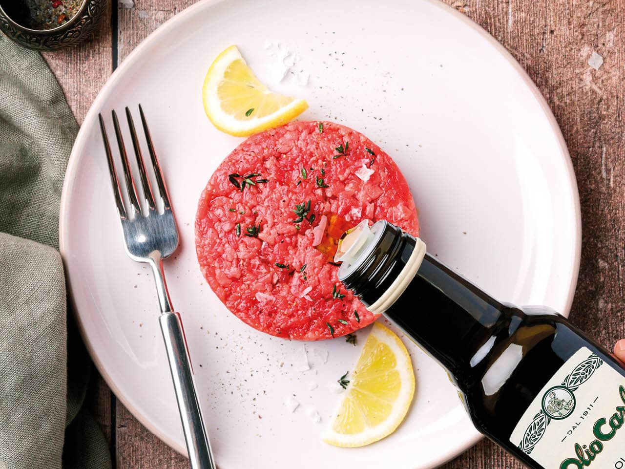 Bresaola, Rucola e Olio al Limone