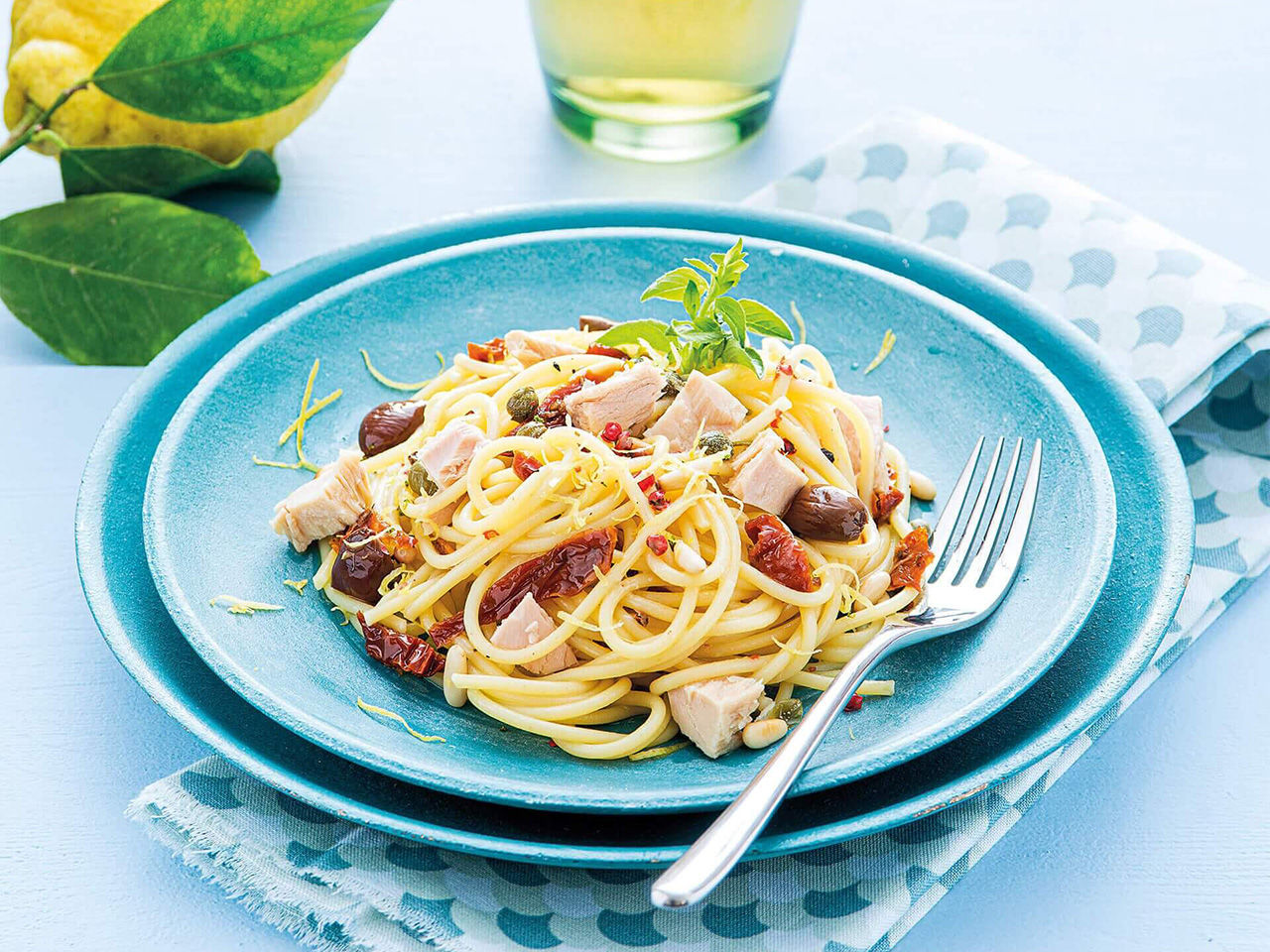 Spaghetti with tuna
