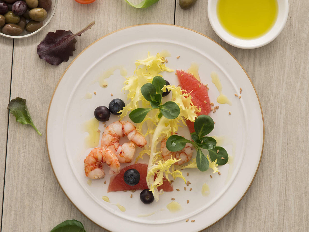 Shrimp salad