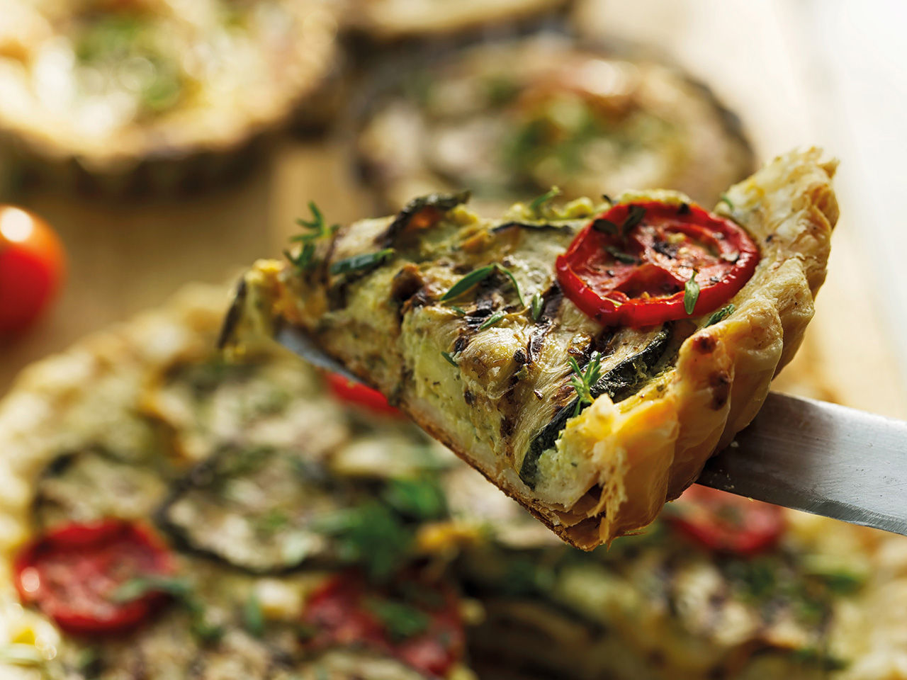 eggplant quiche