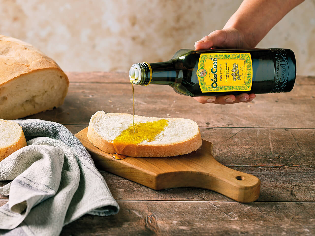 Bread and oil