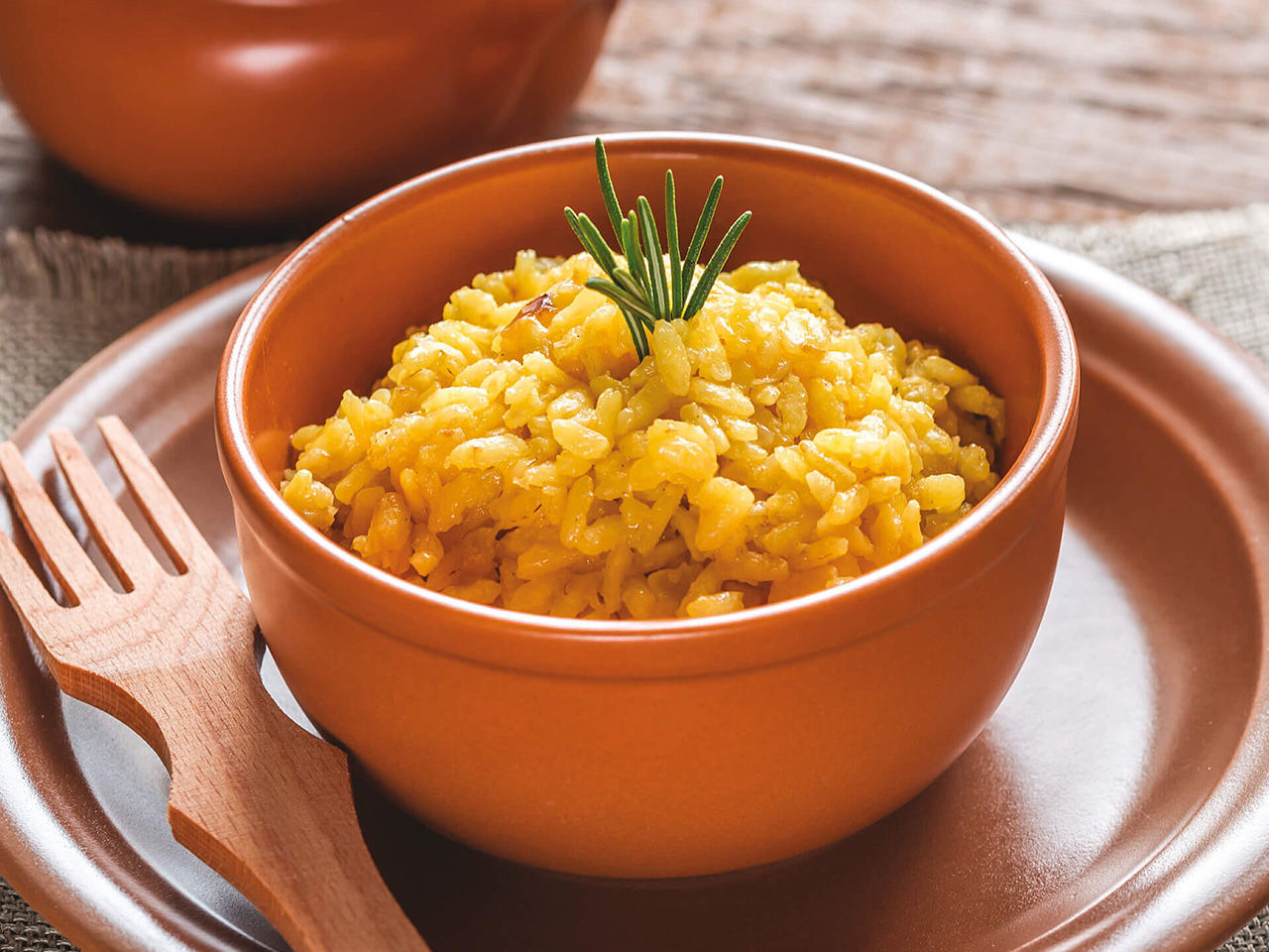 Saffron risotto