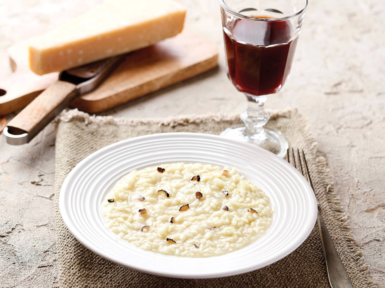 Saffron risotto