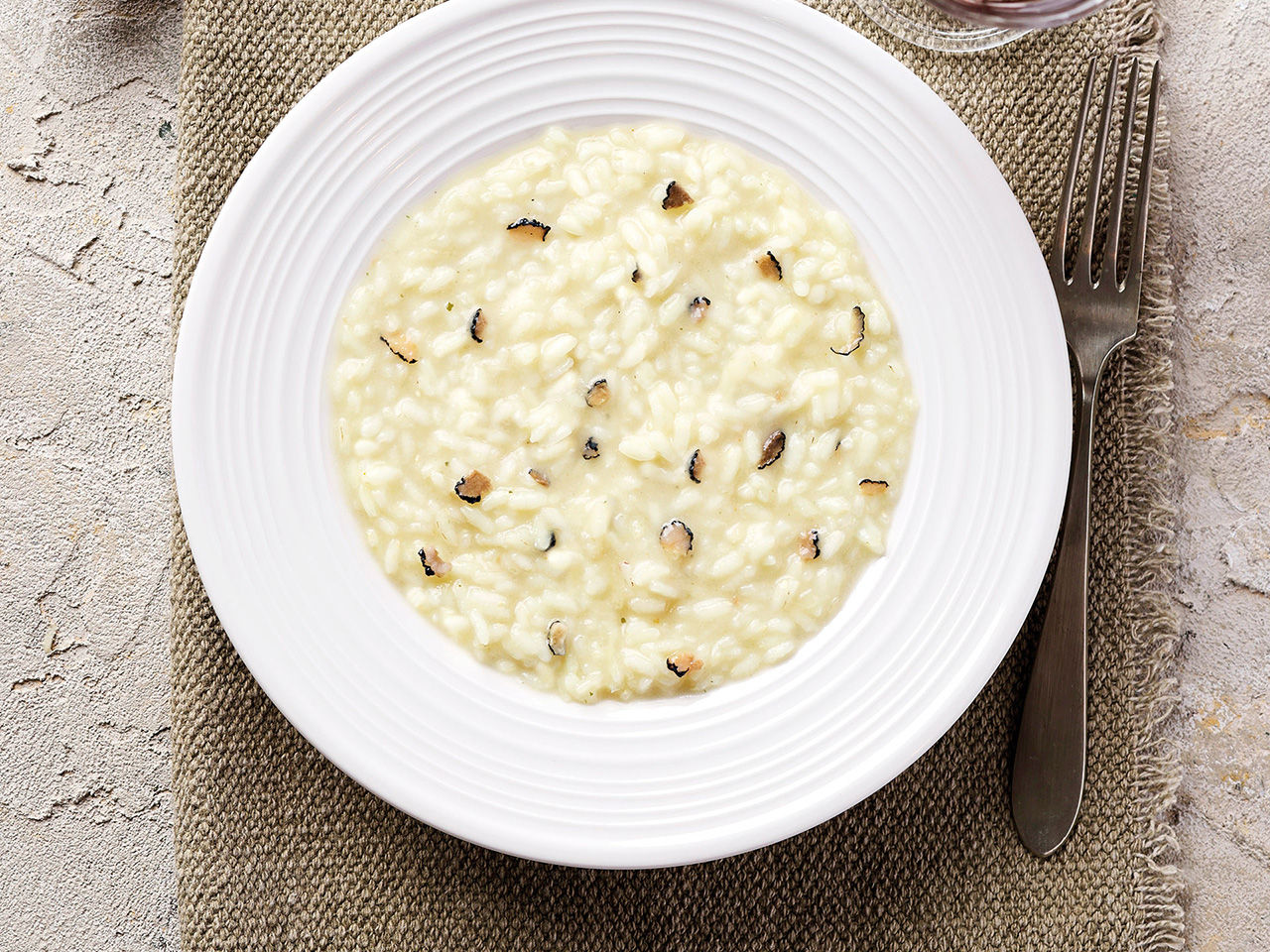 Saffron risotto