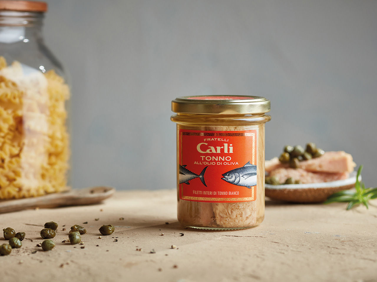 Jar of tuna