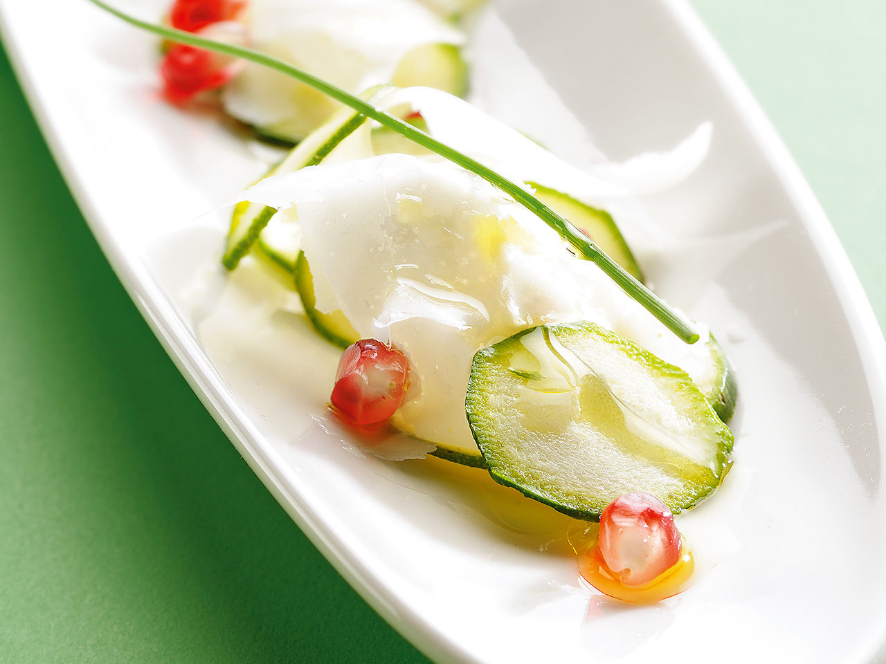 zucchini and white vinegar